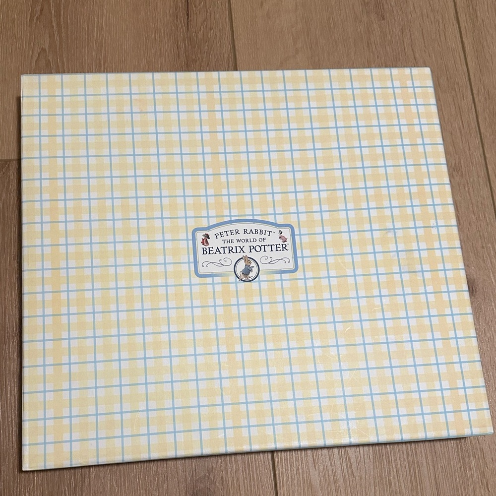 Vintage Beatrix Potter Peter Rabbit Plaid 12x12 Album